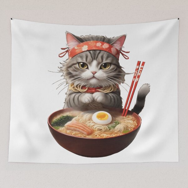 Item preview, Cat Ramen designed and sold by Philip-p22.