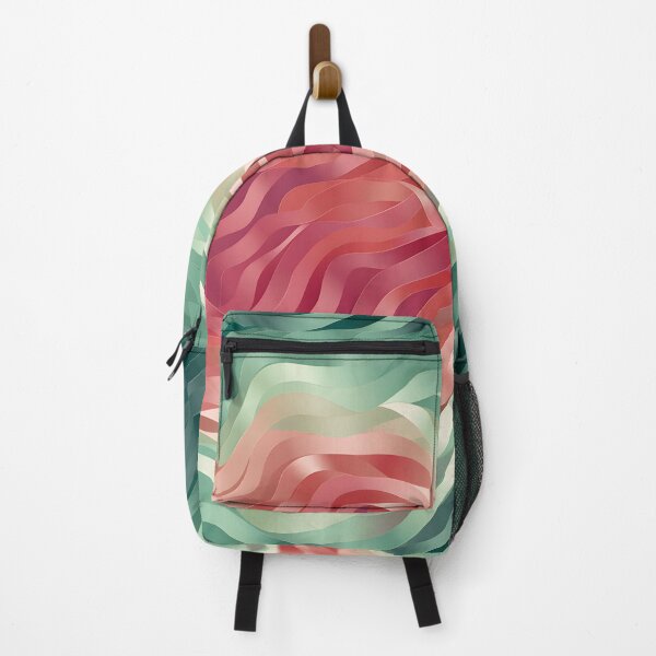 Item preview, Warm Gradient Waves designed and sold by VectorPlace.