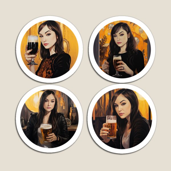 Item preview, four Sasha Grey drinking beer designed and sold by obstinator.