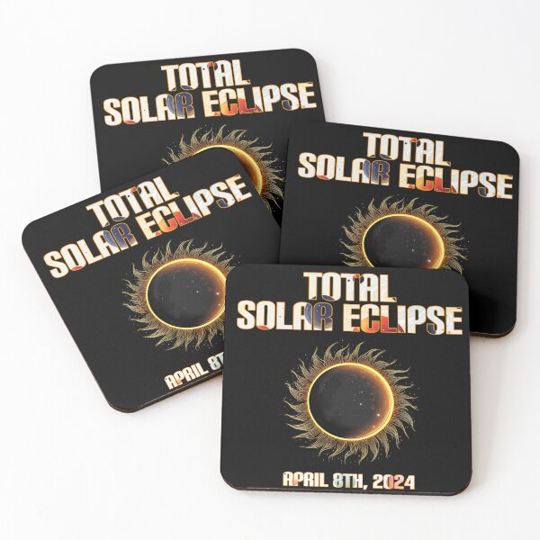 Item preview, 2024 Total Solar Eclipse designed and sold by SideSignal.