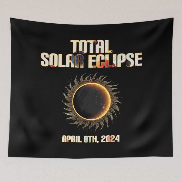 Item preview, 2024 Total Solar Eclipse designed and sold by SideSignal.