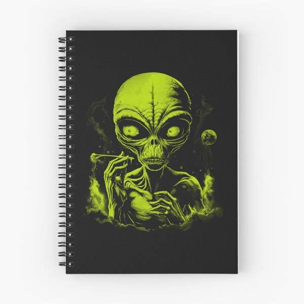 Item preview, Smoking Green Alien designed and sold by AiApparel24-art.