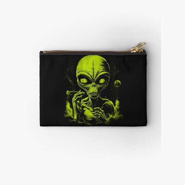 Item preview, Smoking Green Alien designed and sold by AiApparel24-art.