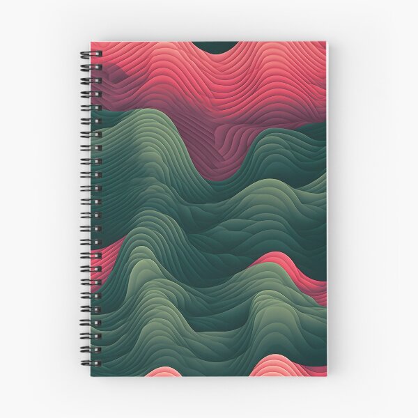 Item preview, Undulating Contrast Waves designed and sold by VectorPlace.