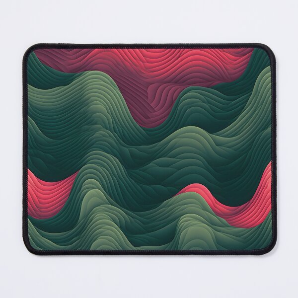 Item preview, Undulating Contrast Waves designed and sold by VectorPlace.