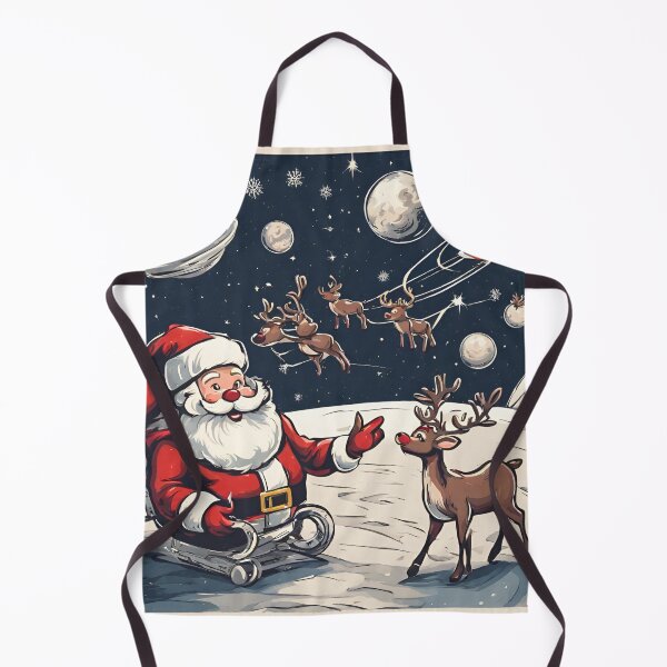 Item preview, Santa Claus With Reindeer designed and sold by GallaMoon.