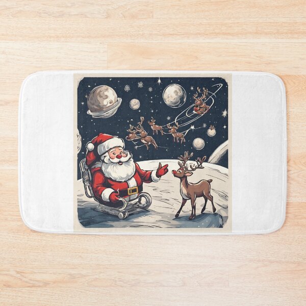 Item preview, Santa Claus With Reindeer designed and sold by GallaMoon.