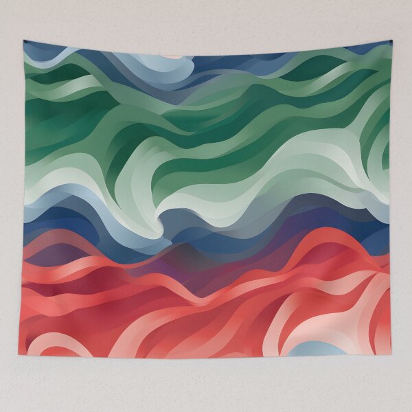 Item preview, Abstract Thermal Waves designed and sold by VectorPlace.
