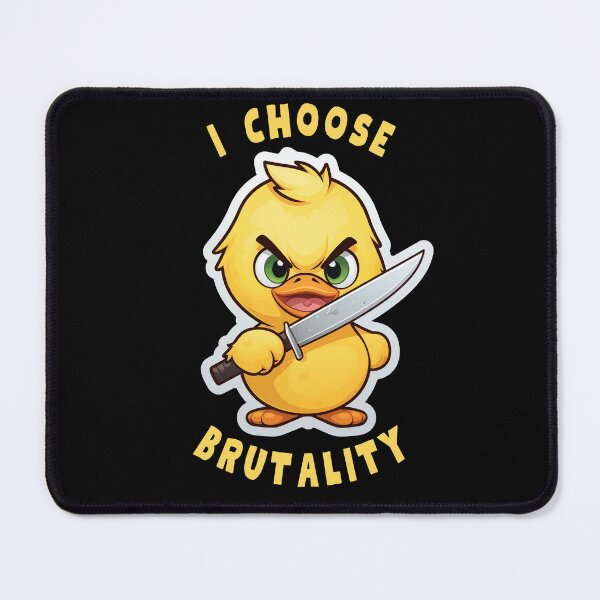 Item preview, I Choose Brutality Funny Gifts for Animals Lovers designed and sold by PapaMikeCrafts.