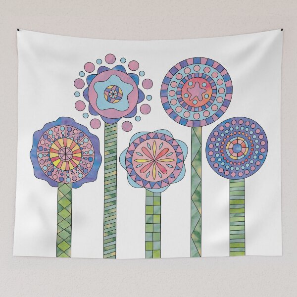 Item preview, Pompons in Bloom designed and sold by aecdesign.