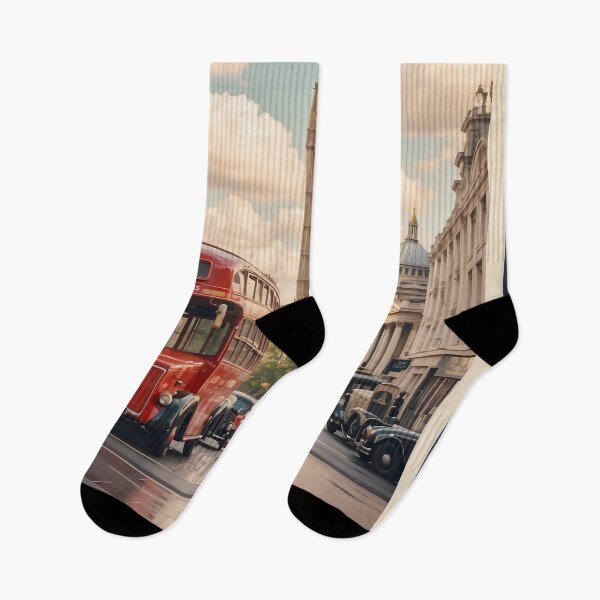 Item preview, London Calling: Vintage Travel Poster designed and sold by Ceemko's Vintage Corner.