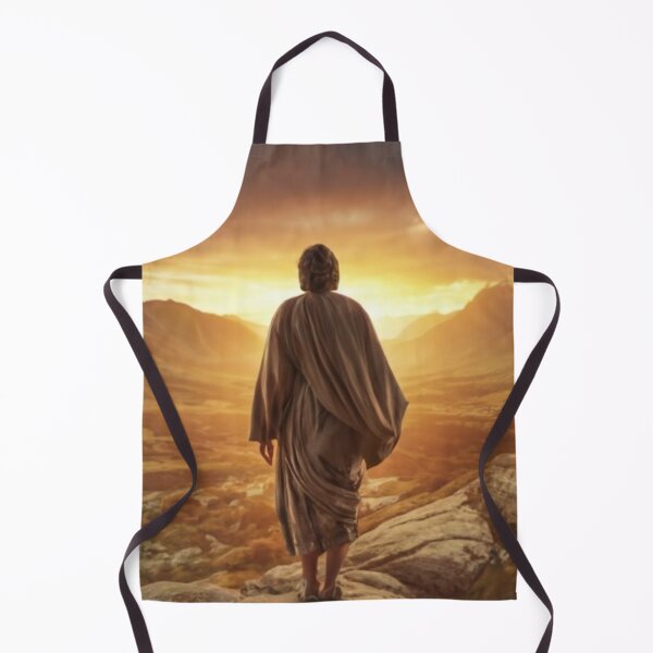 Item preview, Jesus in the wilderness:Religious Art - Painting of Christ in the wilderness designed and sold by Obinne.