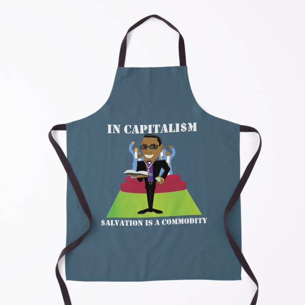 Item preview, Capitalism Sells Salvation - Preachers Commodify Religion - Even Faith and Salvation are For Sale designed and sold by Sabrina Dawkins.