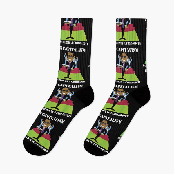 Item preview, Capitalism Sells Salvation - Preachers Commodify Religion - Even Faith and Salvation are For Sale designed and sold by Sabrina Dawkins.