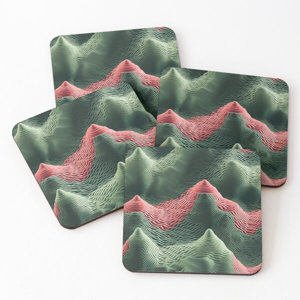 Item preview, Abstract Geophysical Waves designed and sold by VectorPlace.