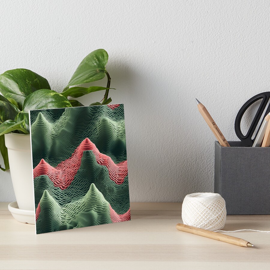 Item preview, Art Board Print designed and sold by VectorPlace.