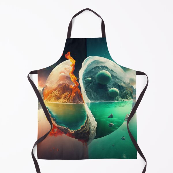 Item preview, Water and Fire Planets designed and sold by AstroRisq.