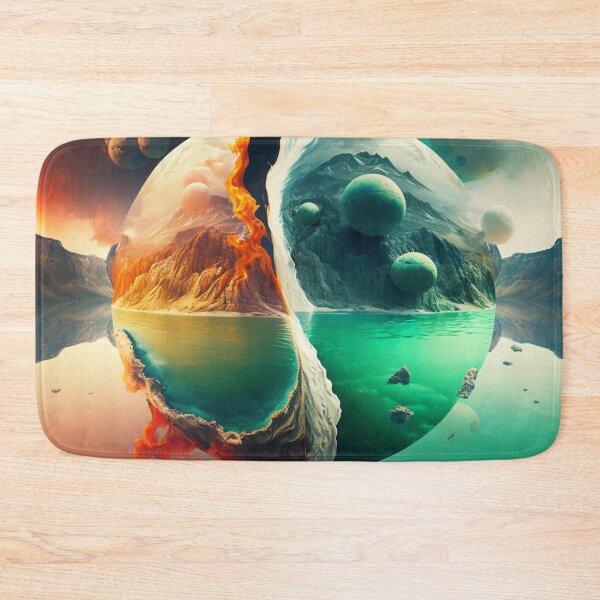 Item preview, Water and Fire Planets designed and sold by AstroRisq.