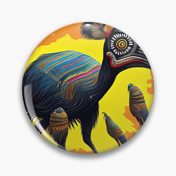 Item preview, Cassowary flightless bird from Australia designed and sold by FFidalgo.