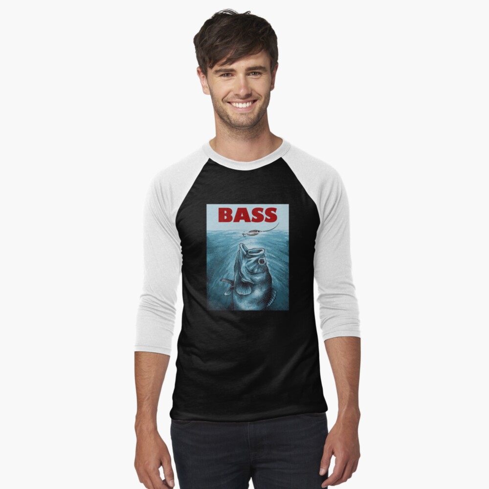 I'm One Bad Bass Peepaw Bass Fishing Gift For Father's Day T Shirt -  Limotees