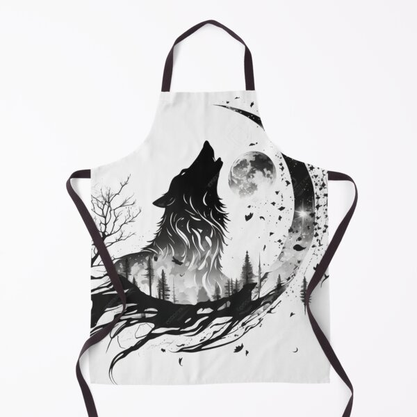 Item preview, Wolf and Moon 1 designed and sold by AstroRisq.