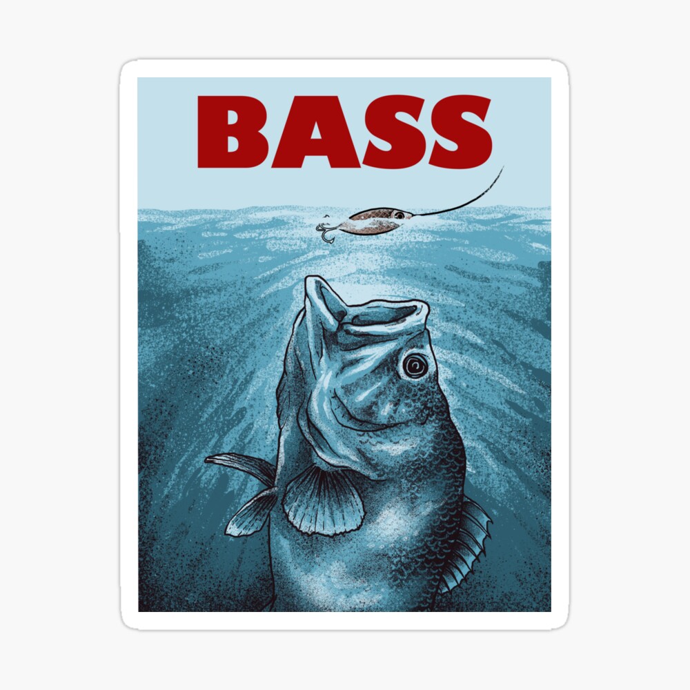 Bass Fishing T-Shirt Largemouth Bass Chasing Lure Pro Shirt