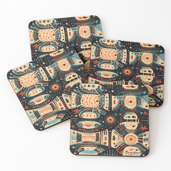 Item preview, Abstraction pattern designed and sold by Sp3ctrumOfColor.