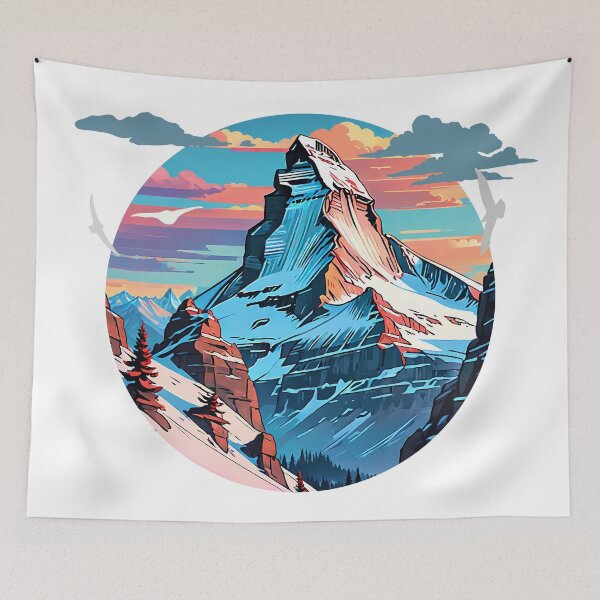 Item preview, The Matterhorn in the Digital Age: Alpine Icon Transformed into Art designed and sold by Artedig.