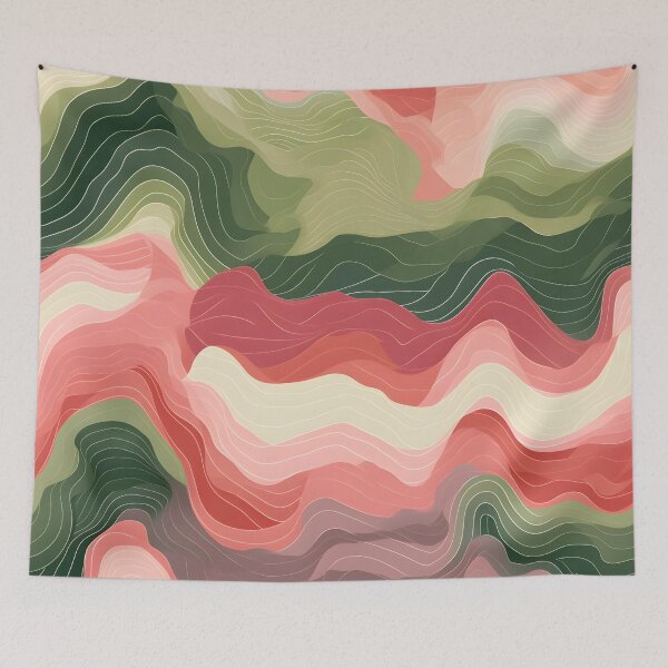 Item preview, Rippling Color Layers designed and sold by VectorPlace.