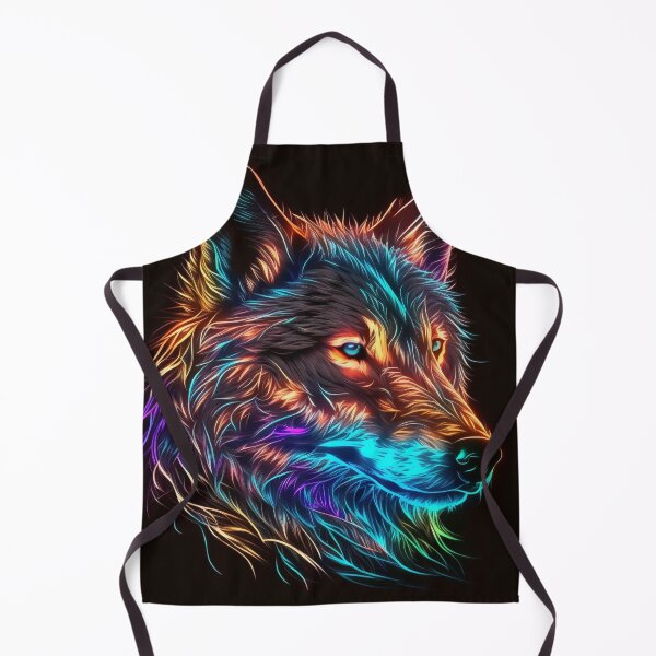 Item preview, Wolf Neon Art 1 designed and sold by AstroRisq.