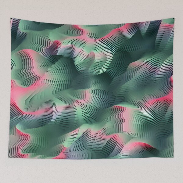 Item preview, Spectral Wave Interlace designed and sold by VectorPlace.