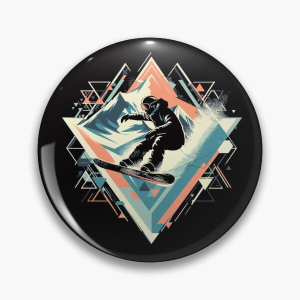 Item preview, Snowboarding geometric designed and sold by gittuska11.