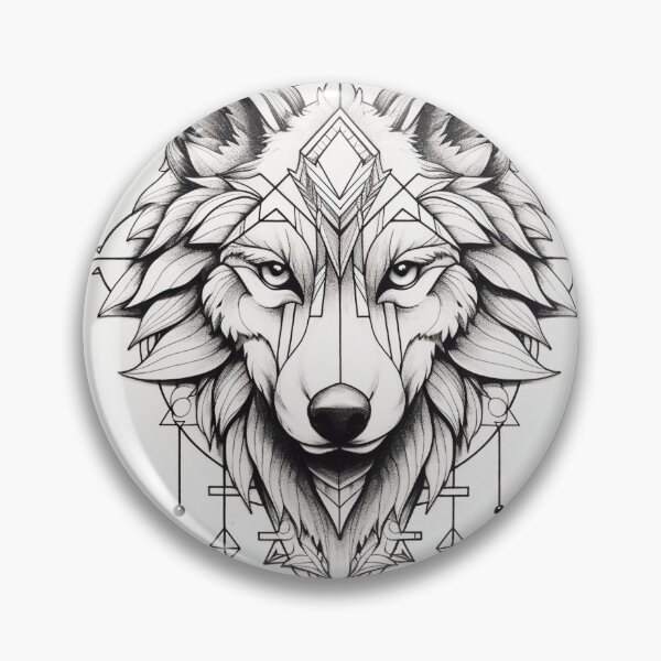 Item preview, Wolf Tattoo 1 designed and sold by AstroRisq.