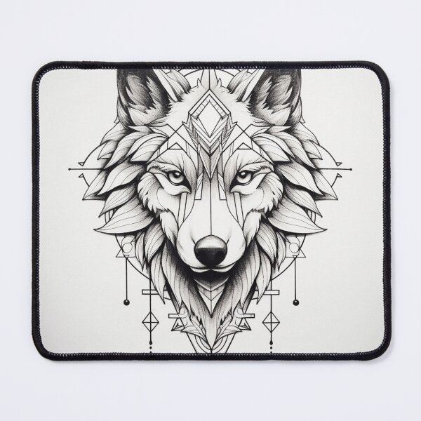 Item preview, Wolf Tattoo 1 designed and sold by AstroRisq.