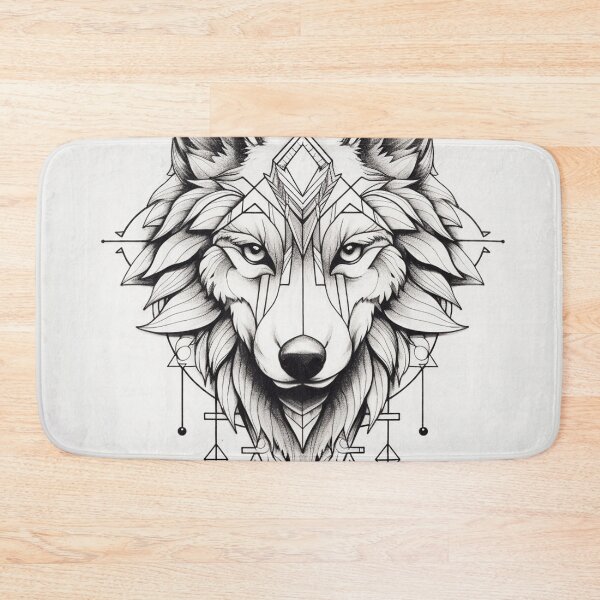 Item preview, Wolf Tattoo 1 designed and sold by AstroRisq.