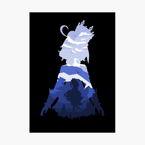 Item preview, Genshin Impact - Furina *Negative Illusion* designed and sold by MyRetroArt.