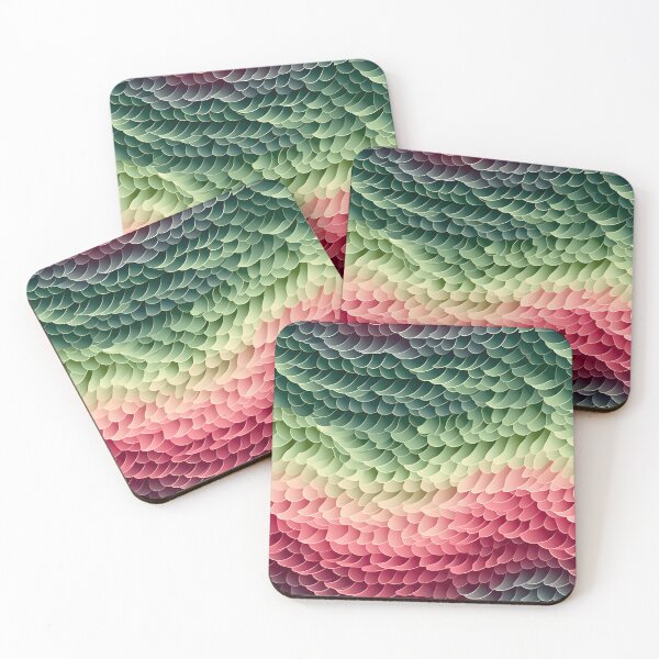 Item preview, Gradient Scale Waves designed and sold by VectorPlace.