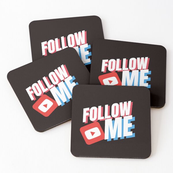 Item preview, Phrase follow me on youtube designed and sold by infinitearte.
