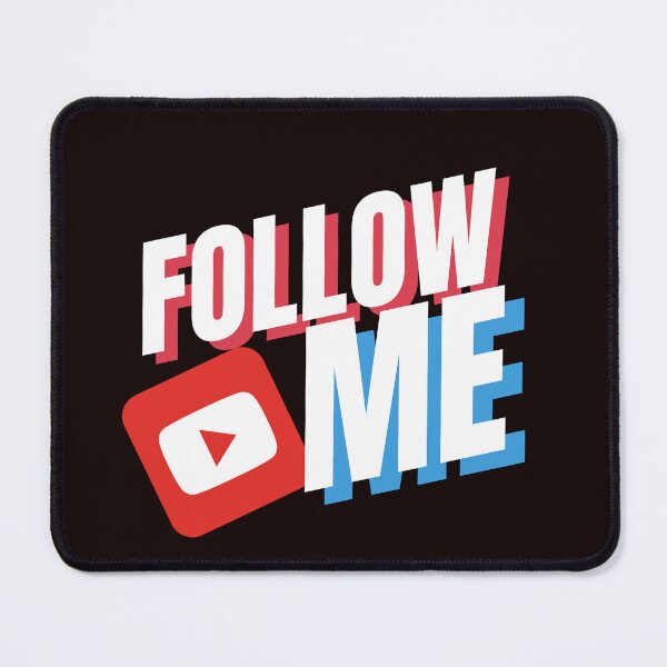 Item preview, Phrase follow me on youtube designed and sold by infinitearte.