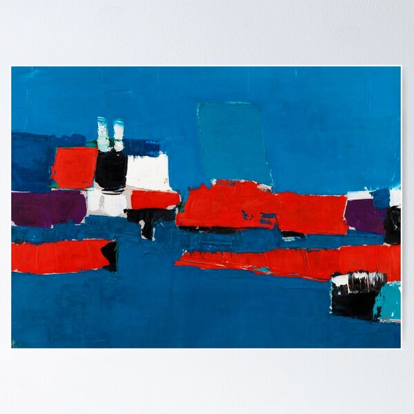 Artikel-Vorschau von Nicolas de Stael, 1914-1955 Russland | Nicolas de Staël Abstrakte Kunst, designt und verkauft von SpaceCliSho.