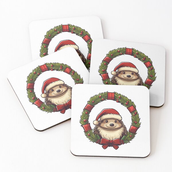 Item preview, Hedgehog Christmas designed and sold by Soulskier.