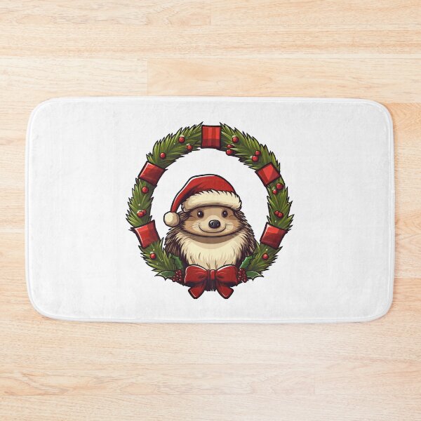 Item preview, Hedgehog Christmas designed and sold by Soulskier.