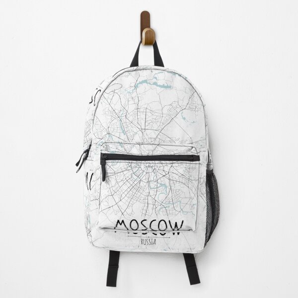 Item preview, Moscow Map designed and sold by TravelWish.