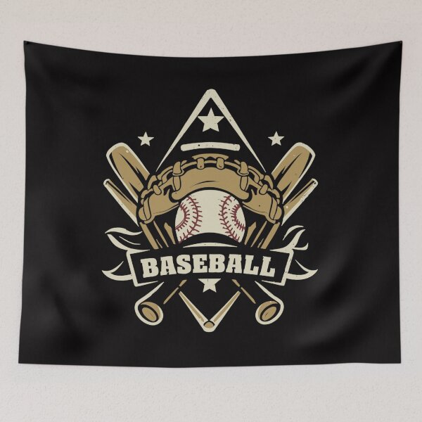 Aperçu de l'œuvre Baseball rétro créée et vendue par gittuska11.