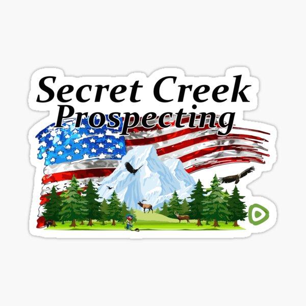 Item preview, Secret Creek Prospecting Logo design designed and sold by RadicalRiders.