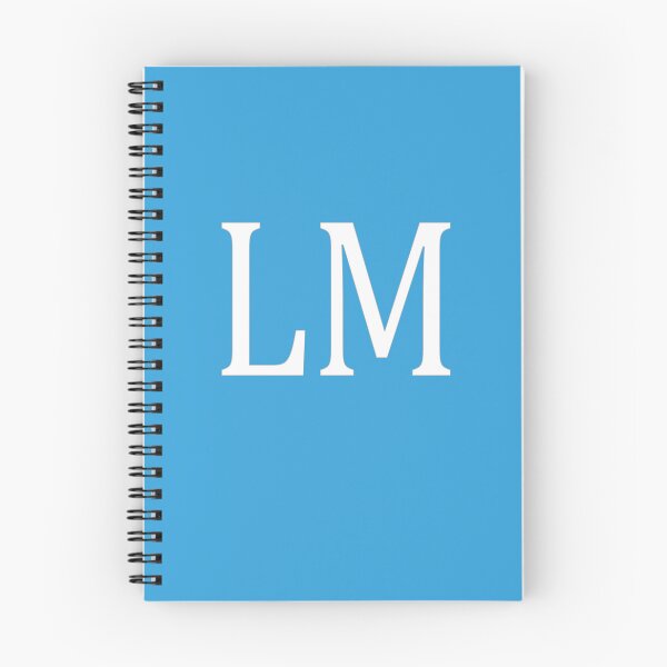 Artikelvorschau, LM-Initialen-Monogramm-elegante weiße Buchstaben entworfen und verkauft von Jeallan Designs.