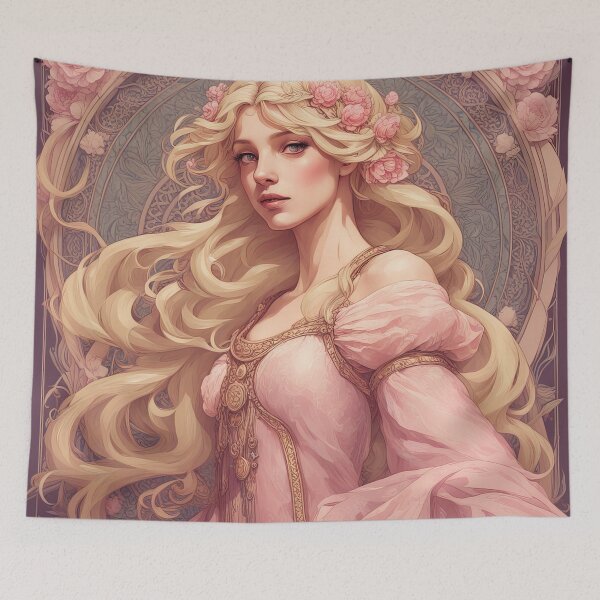 Item preview, Princess Style Mucha designed and sold by paulrommer.