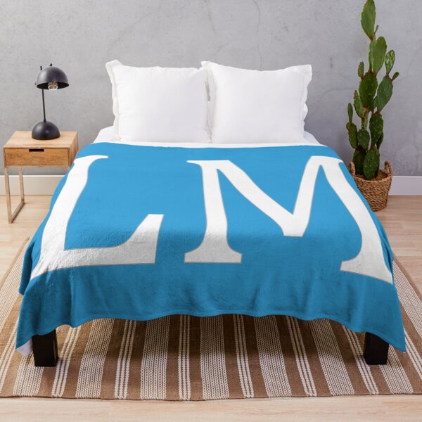 Item preview, LM Initials Monogram Elegant White Letters designed and sold by Jeallan Designs.