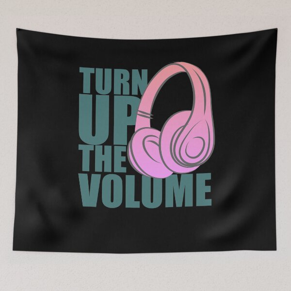 Item preview, Turn Up The Volume designed and sold by CJansuebsri.