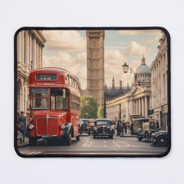 Item preview, London Calling: Vintage Travel Poster designed and sold by Ceemko's Vintage Corner.